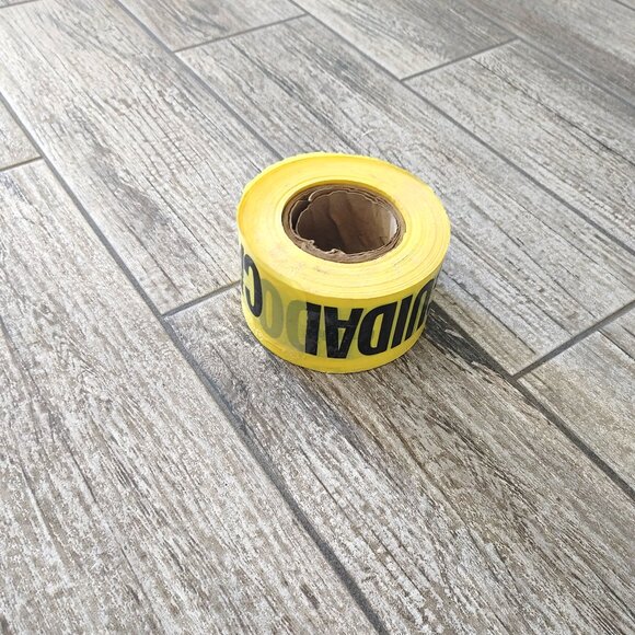 CAUTION/CUIDADO YELLOW TAPE - Picture 1 of 5
